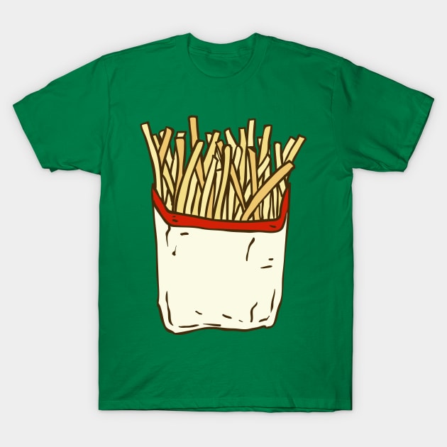 Fries T-Shirt by deepfuze